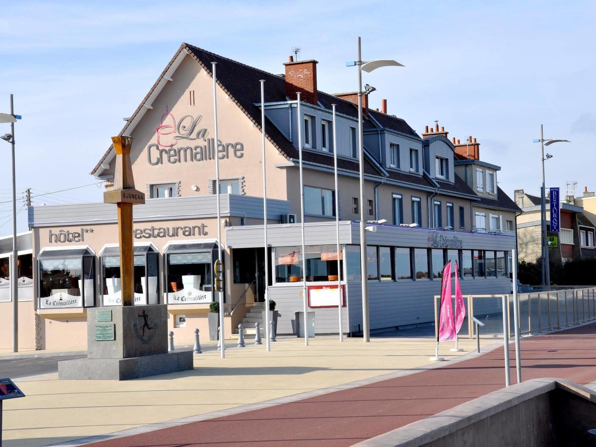 La Cremaillere Hotel-Restaurant Courseulles-sur-Mer Dış mekan fotoğraf